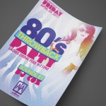 80's Throwback at AJA Wiregrass Print Design by Ryan Orion Agency