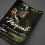 Masquerade at Jackson's Print Design by Ryan Orion Agency